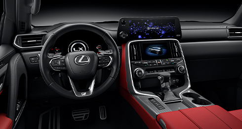 Inside Corolla XSE