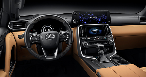Inside Corolla XSE