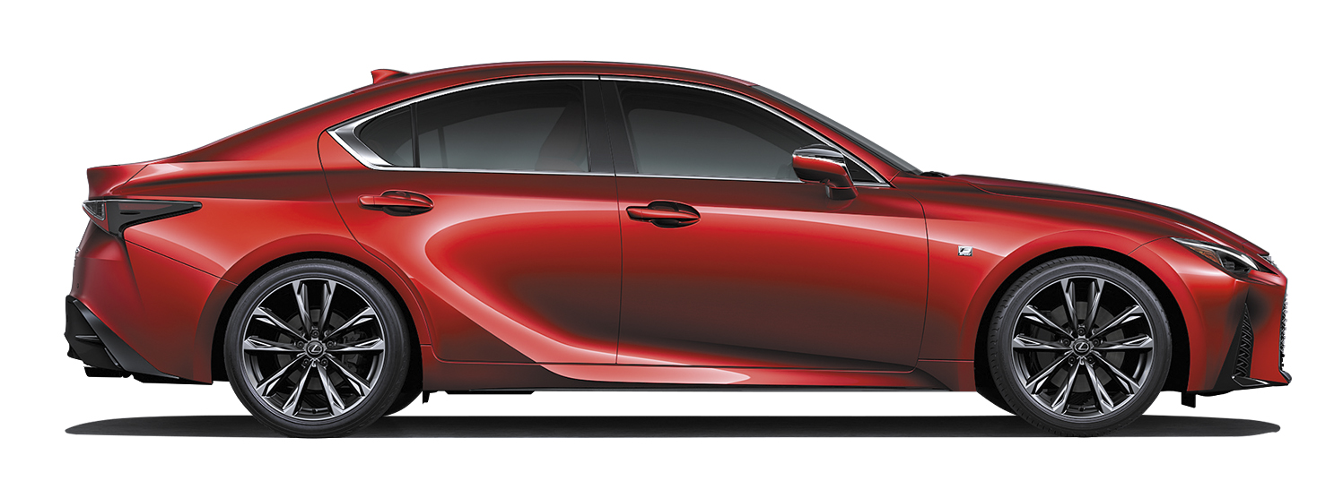 IS F Sport Radiant Red