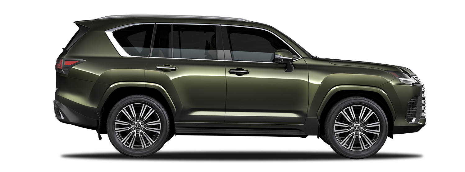 LX F Sport Terrane Khaki Mica Metallic