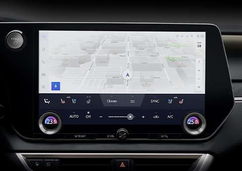 Inside Corolla XSE