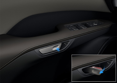 Inside Corolla XSE